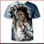 GC1 Michael Jackson 2026 fan quà tặng Áo thun ngắn tay áo thun 110cm-6XL GC1