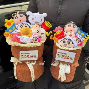 Ngày trẻ em Crayon Shin-Chan Búp bê dễ thương Bó hoa hoạt hình Quà tặng sinh nhật cho bé gái Bạn gái Bạn trai 260529