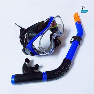 [GIK] Bộ ống thở chuyên nghiệp Mặt nạ lặn toàn mặt Thiết bị kính lặn Biển sâu Phù hợp với kính cường lực đầy đủ Kính lặn khô dành cho người lớn [VN]