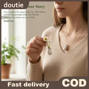 Doutie Nữ Bình Kim Loại Nelace Phong Cách Vintage Áo Len Dài Dây Chuyền Trang Sức Thanh Lịch Cho Quà Tặng Kỷ Niệm VN