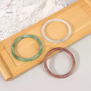 HNKMP 1 Chiếc Giả Màu Lắc Tay Vintage Cung Điện Đơn Giản Vòng Tay Thủy Tinh Phong Cách Trung Hoa Trang Sức Cổ Đại.