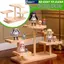 Giá đỡ bánh bằng gỗ thanh lịch MAKY đa năng cho lễ kỷ niệm và sắp xếp đám cưới VN