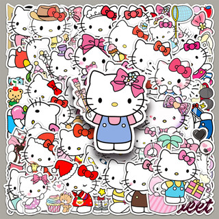 Cô ấy Dán Nhãn dán hành lý trang trí chống nước Sanrio Cat Hello Kitty    20260530