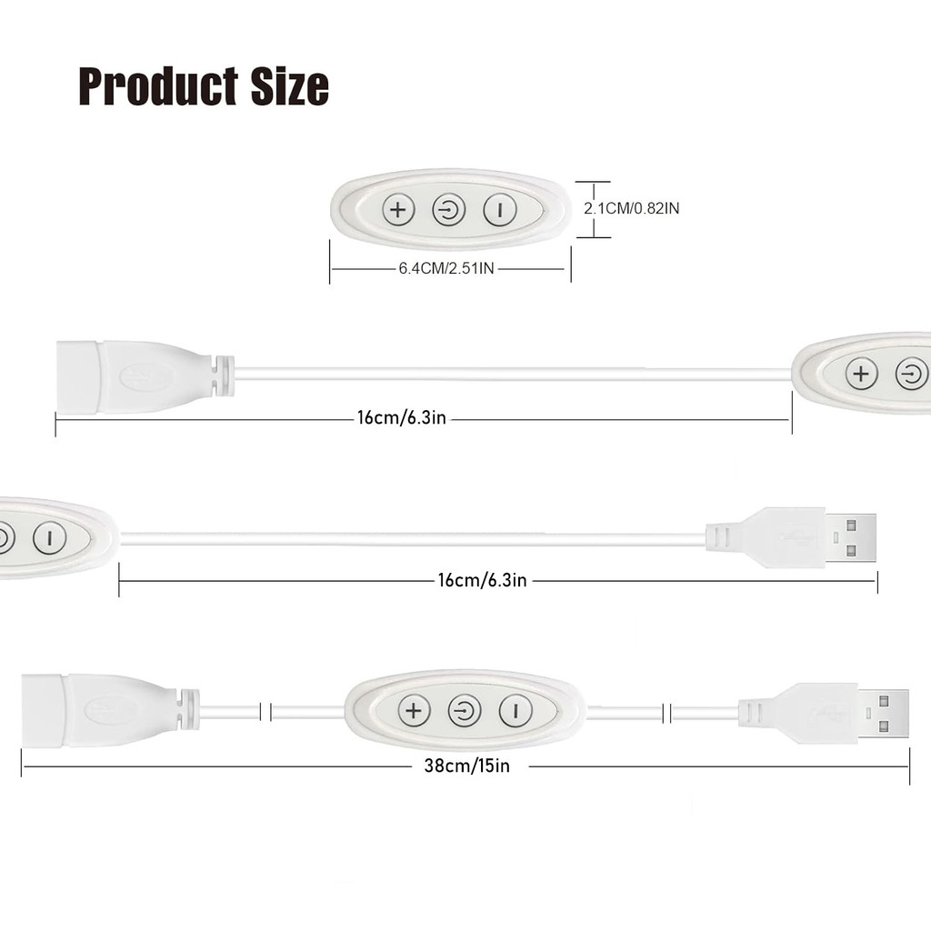 Công tắc làm mờ LED USB ba nút ORF4 Công tắc làm mờ 5V 2A Thích hợp cho đèn LED