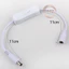 4BKI usb Switch Cable Trắng DC Switch Cable 5.5 * 2.1 DC Switch Cable Light Bar Switch Cable Black