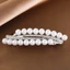 Kẹp tóc lò xo SHUPUN, Kẹp tóc hai hàng sáng bóng, Phụ kiện tóc Barrettes giả cao cấp cổ điển