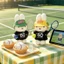 Trò chơi Nhật Bản Miffy Rabbit Tennis Sang Trọng Búp Bê Mặt Dây Chuyền Giá Trị Cao Hoạt Hình Dễ Thương Búp Bê Quà Tặng Trở Lại