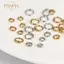 PNPIA- 20 Chiếc Kẹp Thép Không Gỉ 5 6 8 Mm Đầu Nối Trang Sức Bền Đẹp Cho Vòng Tay Làm Phụ Kiện DIY Lý Tưởng Cho Quà Tặng Handmade