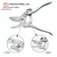 Kéo cắt tỉa PWSEND, Snips Steel Garden Secateurs, Dụng cụ làm vườn thoải mái chất lượng cao Cây tỉa chống rỉ sét