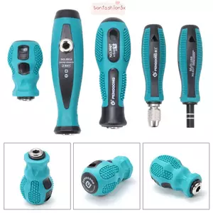 ITRUMPET 1 Cái Giá đỡ Bit trình điều khiển vít, Bộ chuyển đổi cho Bit tuốc nơ vít Tay cầm tuốc nơ vít thanh Magnetlc, Vòng 5mm Đa năng 6.35mm 4mm Công cụ cờ lê ổ cắm lục giác