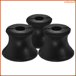 3 Cái Thay Thế Chỉnh Nĩa Giá Đỡ Phụ Kiện Yoga Gia Đình 2.50X2.50X2.00CM Đen erkenai
