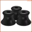 3 Cái Thay Thế Chỉnh Nĩa Giá Đỡ Phụ Kiện Yoga Gia Đình 2.50X2.50X2.00CM Đen erkenai