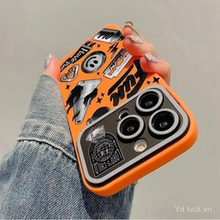 Niche Họa tiết sơn hợp thời trang độc đáo Thay đổi ngay lập tức thành 17 Ốp lưng kiểu dáng mới nhất Thích hợp cho iphone 13promax / 12 / 16 / 11promax / 16pro / 17 / 15promax / 17promax Ốp điện thoại chống va đập