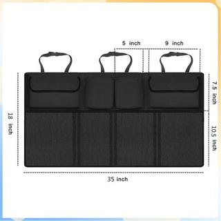 (COD) Xe Cốp Xe Tổ Chức Treo Ba Ghế Túi Bảo Quản Đa Năng Dung Tích Lớn Oxford Nhiều Lỗ Xe Cốp Túi Bảo Quản