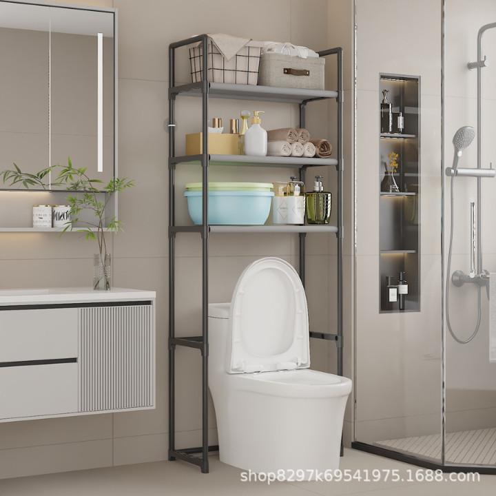 Kệ Máy Giặt Đa Năng HomeMate 3–4 Tầng Khung Thép Carbon Chắc Chắn, Kệ Để Đồ Nhà Tắm Tiết Kiệm Không Gian