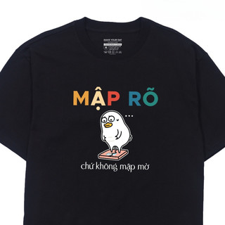 （Giao hàng 24h）Angela Áo thun Unisex Nam Nữ BOONE in hình MẬP RÕ CHỨ KHÔNG MẬP MỜ Chất Cotton co dãn bốn chiều