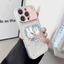 Ốp lưng iPhone Họa tiết da mạ họa tiết Love Hello Kitty iPhone 17 16 15 14 13 12 11 Pro Max Plus Max