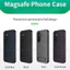 Ốp Điện Thoại Giá Đỡ Bằng Sợi Carbon Cho Samsung Galaxy A57 A37 A17 A07 5G 4G Vỏ Vòng Sạc Từ Tính Chống Vân Tay Ốp Lưng Mỏng Samsunga57 Samsunga37