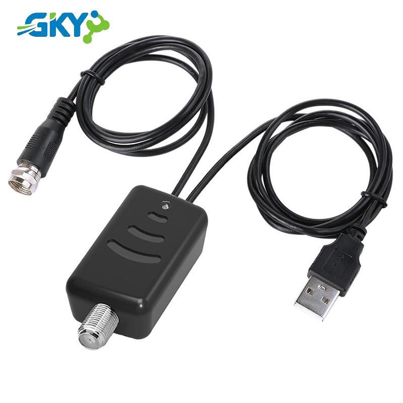 GKY GPS Ăng-ten định vị xe Bộ khuếch đại tín hiệu TV Ăng-ten Tăng cường Bộ điều chỉnh kỹ thuật số HDTV trong nhà Ăng-ten TV Bộ thu vệ tinh HD kỹ thuật số cho TV cáp GKY