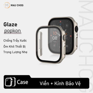 Tổng Hợp Ốp Có Kính Cường Lực Bảo Vệ Cho Đồng Hồ Apple Watch Ultra Series S11 10 9 8 7 6 SE 44/45/46/49 38/40/41/42mm