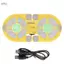 apill Tấm làm mát máy tính xách tay USB gấp Acouto có quạt đôi 500RPM-2500RPM Thấp Không - Đèn LED điện tử thời trang cho máy tính xách tay ( 3)