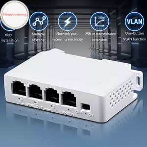 Bộ mở rộng PoE 4 cổng Hodou Bộ lặp Poe chống nước cho bộ mở rộng truyền cổng IP cho công tắc POE Camera IP NVR VN
