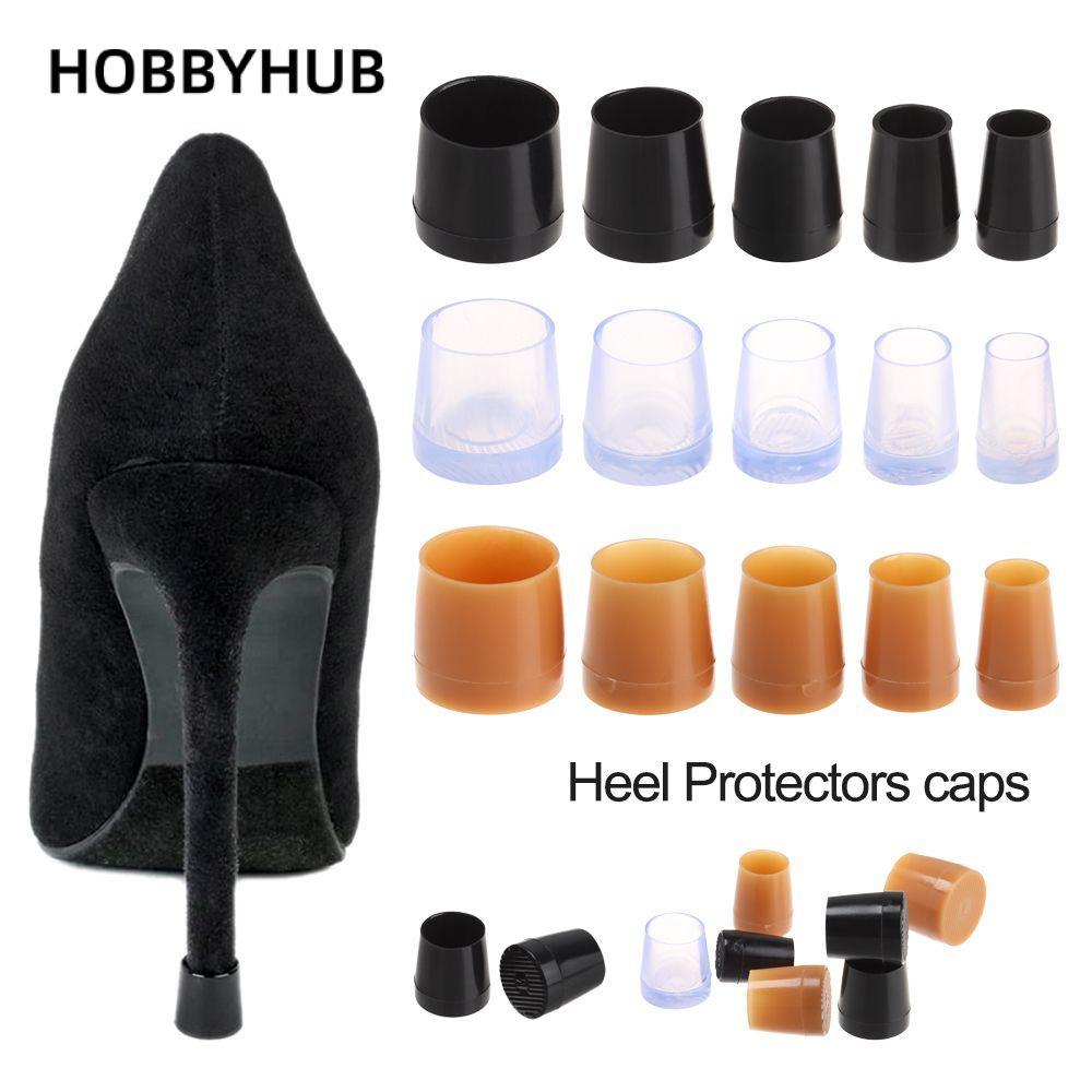 HOBBYHUB 1 đôi Giày cao gót chống trượt Phụ kiện chống trượt Nút chặn gót chân có thể đeo được