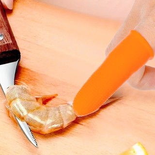 Vỏ bảo vệ đầu ngón tay bằng cao su dùng một lần S / M / L - Cots ngón tay co giãn cao chống trượt