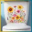 BVY Cây Hoa Hướng Dương Bướm Tường Stiers Nhà Vệ Sinh Stier Phòng Tắm Bồn Cầu Tủ Lạnh Stier Wc Trang Trí.