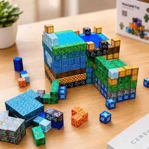 Combo 50 Khối Lập Phương Pixel 3D Mini 2x2x2cm – Đồ Chơi Sáng Tạo Xếp Hình Dành Cho Trẻ Em