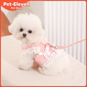 26 Mùa Xuân Mùa Hè Quần Áo Thú Cưng Mèo Con Chó Con Giá Trị Cao Nơ Ngọc Trai Đầm Công Chúa Chó Nhỏ Yorkshire Teddy Thỏ Mèo Lực Kéo Ngực Lưng
