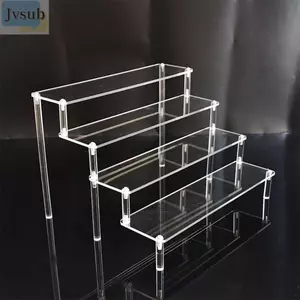 Giá để đồ JVSUB Dụng cụ trưng bày Acrylic Kệ lưu trữ tại nhà Giá đỡ lưu trữ trong suốt