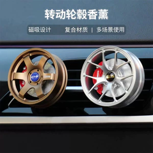 Hàng sẵn có Bánh xe xoay mát Xe trang trí từ tính Hương liệu Giải nén Fidget Spinner Đồ trang trí ô tô có thể thay thế