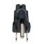 Bộ chuyển đổi phích cắm điện quốc tế BTM IEC 320 C14 Nam sang IEC 320 C13 Phích cắm điện nữ AC110V-250V dành cho du lịch