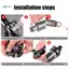 8mm Xe đạp leo núi Phía sau Sho Bushing Dễ dàng lắp đặt Phụ kiện gắn giảm xóc hạng nặng mới