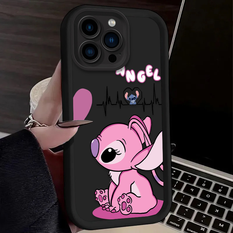 Dành Cho Honor 600 500 400 Smart Pro 600 Lite X9d X7d X8d X6d X5C Plus Sang Trọng Đáng Yêu Disney Stitch Vỏ Mềm Silicon Chống Sốc Vỏ Điện Thoại Lỏng