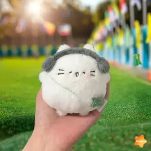 Hoạt Hình Dễ Thương Luy Grass Cat Đồ Chơi Búp Bê Sang Trọng Kawaii Búp Bê Sang Trọng Móc Khóa Bapa Mặt Dây Chuyền Túi Phụ Kiện Trang Trí Quà Tặng Mới