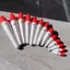 DELMER 5 Chiếc Câu Cá Bobber, Phao Xốp Cứng Phao Câu Cá, Phao Nổi Nhẹ Phao Cao Cấp Loại Bụng Lớn Câu Cá Biển