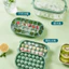 Khay Đá Báo Chí Silicon Đá Khuôn Làm Đá Nhựa Di Động Dung Tích Lớn Tủ Lạnh Đông Lạnh Hộp Đá Viên Hộp Đá KESK