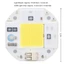 Hạt đèn COB YOFFOR, Bộ phát sáng COB 50W / 70W / 100W 110V