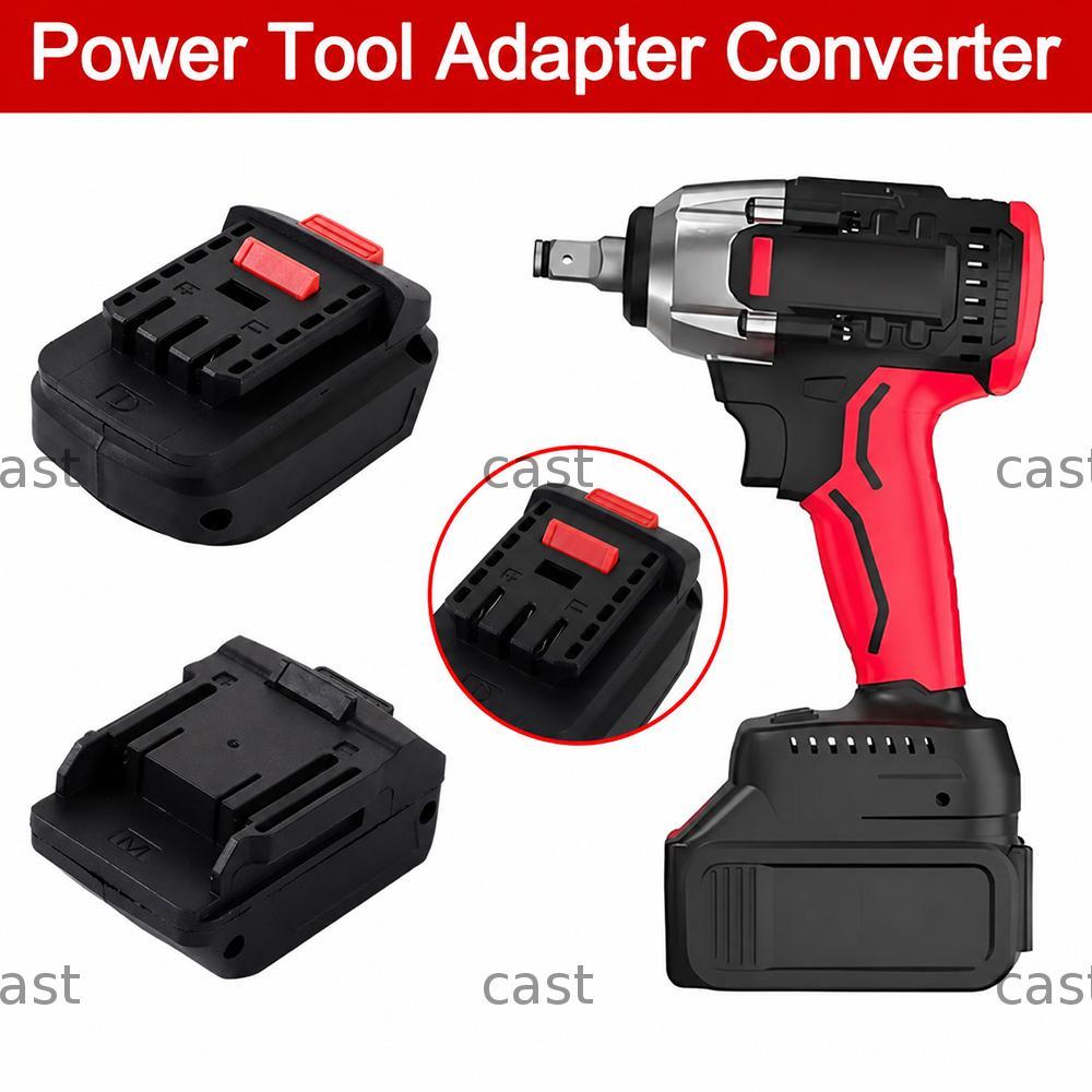 Bộ chuyển đổi pin 18V nhựa 2 trong 1 cho máy khoan tác động, bộ chuyển đổi pin Lithium