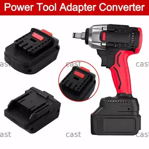 Bộ chuyển đổi pin 18V nhựa 2 trong 1 cho máy khoan tác động, bộ chuyển đổi pin Lithium