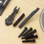 AIHOM Guitar Bridge Pins Bộ thiết yếu có cuộn để điều chỉnh đàn guitar chuyên nghiệp,