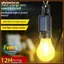 AIHOM Đèn cắm trại di động đa năng 1 chiếc Bóng đèn LED chạy bằng năng lượng mặt trời Thiết kế treo lều ngoài trời chức năng,