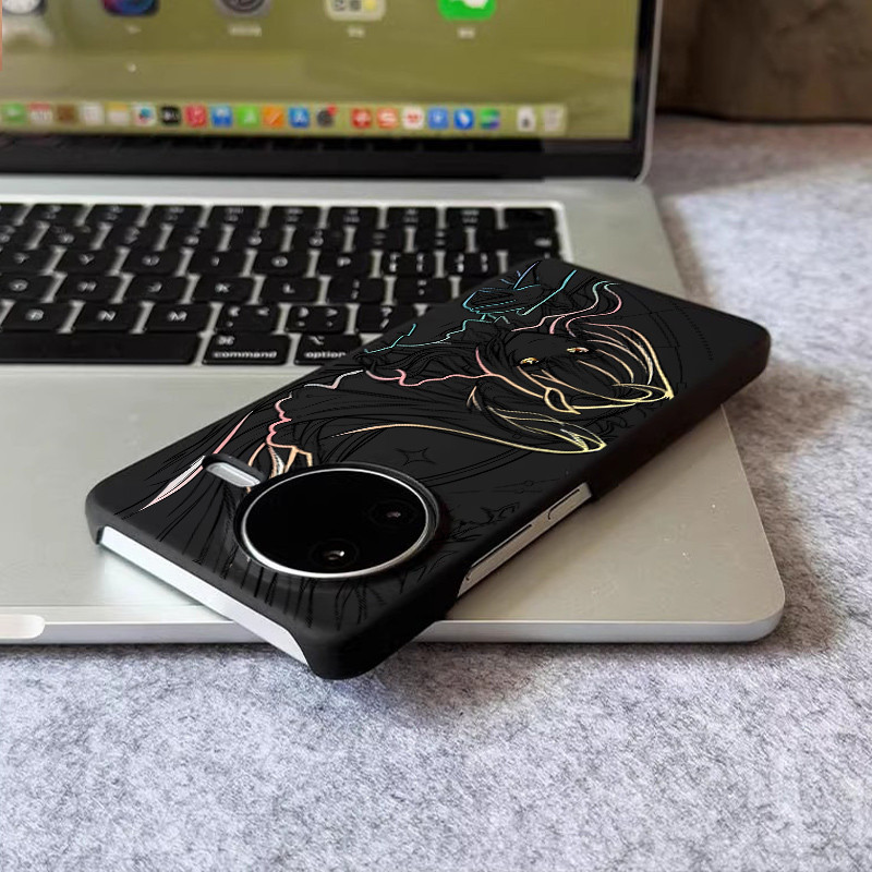 Dành Cho POCO X8 Pro X7 X6 F8 F7 Redmi Turbo 5 Max Turbo 4 Pro “Aemeath ” Ốp Điện Thoại Cứng Micro Matte / K90 K80 K70 15T Chống Dấu Vân Tay Kẹp Bọc Vỏ POCO Chống Sốc / Redmi Cover