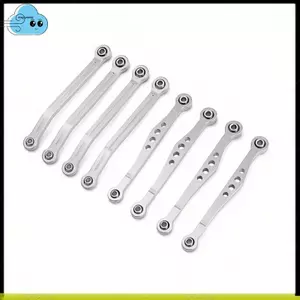 Phụ kiện nâng cấp kim loại 8 CÁI Tỉ lệ 1 / 16 Thanh liên kết cố định thay thế cho C64 cho xe RC