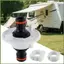 RV Nước Đầu Vào Thay Thế Nhanh Đa Năng Adapter Cắm Trại Đầu Vào Nước Cho Bên Ngoài Truy Cập Thoát Nước Ngoài RV kouvn