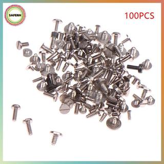 SAFENH 100 Cái Bộ Ốc Vít Đồng Hồ Chính Xác Kích Thước Hỗn Hợp Cho Sửa Đồng Hồ Và Dụng Cụ Làm Đồng Hồ VN