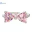 Kudosation Thiết Kế Thời Trang Công Chúa Hồng Pha Lê Nơ Zircon Nhẫn Nữ Tinh Tế Ngọt Ngào Cô Gái Nhẫn Sinh Nhật Trang Sức Quà Tặng Phụ Kiện Đẹp