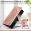 Ốp Lưng Cho OPPO Find X9 Siêu Nổi Mandala Da Khe Cắm Thẻ Dây Đeo Tay Dây Dài Chống Rơi Vỏ Điện Thoại
